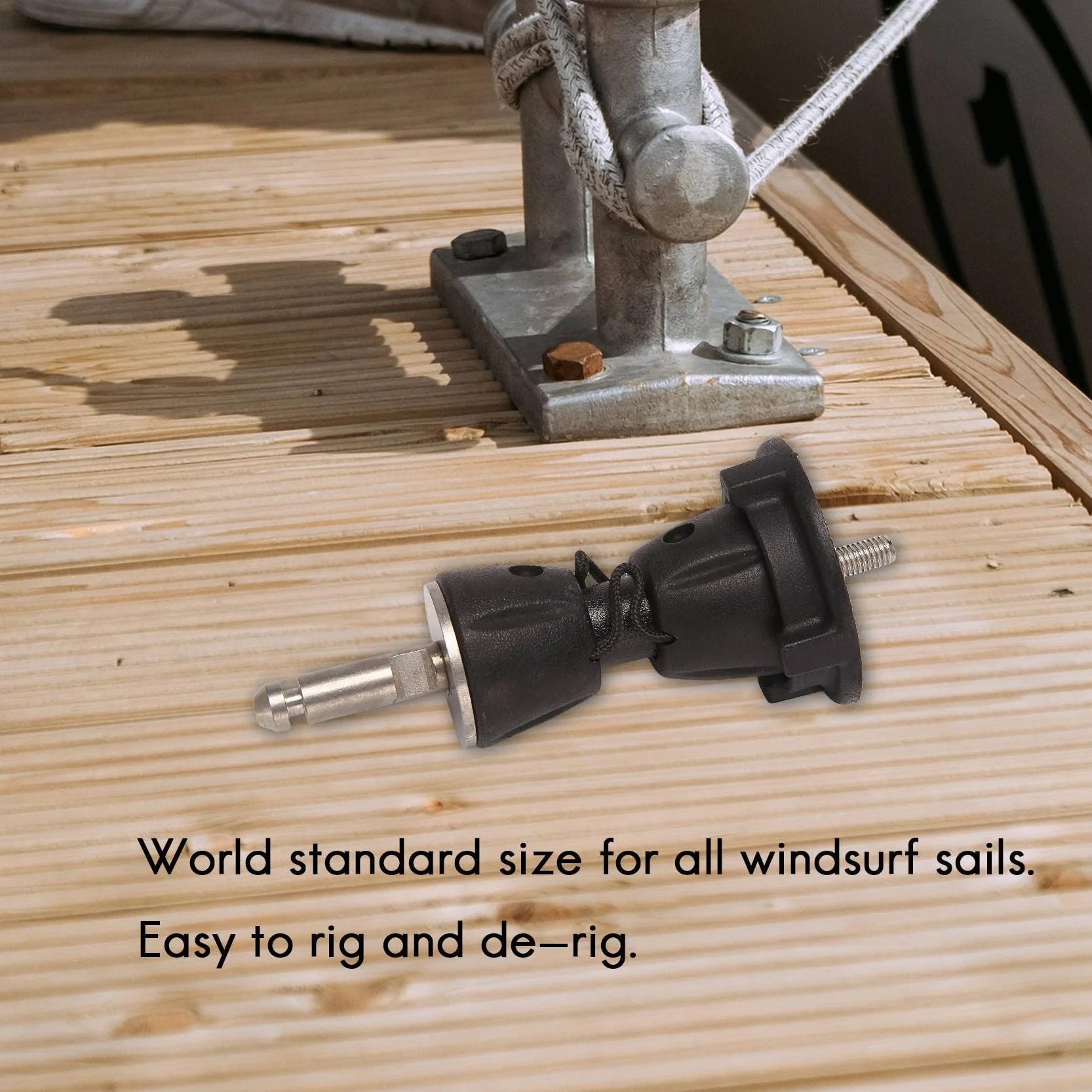 Base de voile réglable 360° pour planche à voile, support robuste