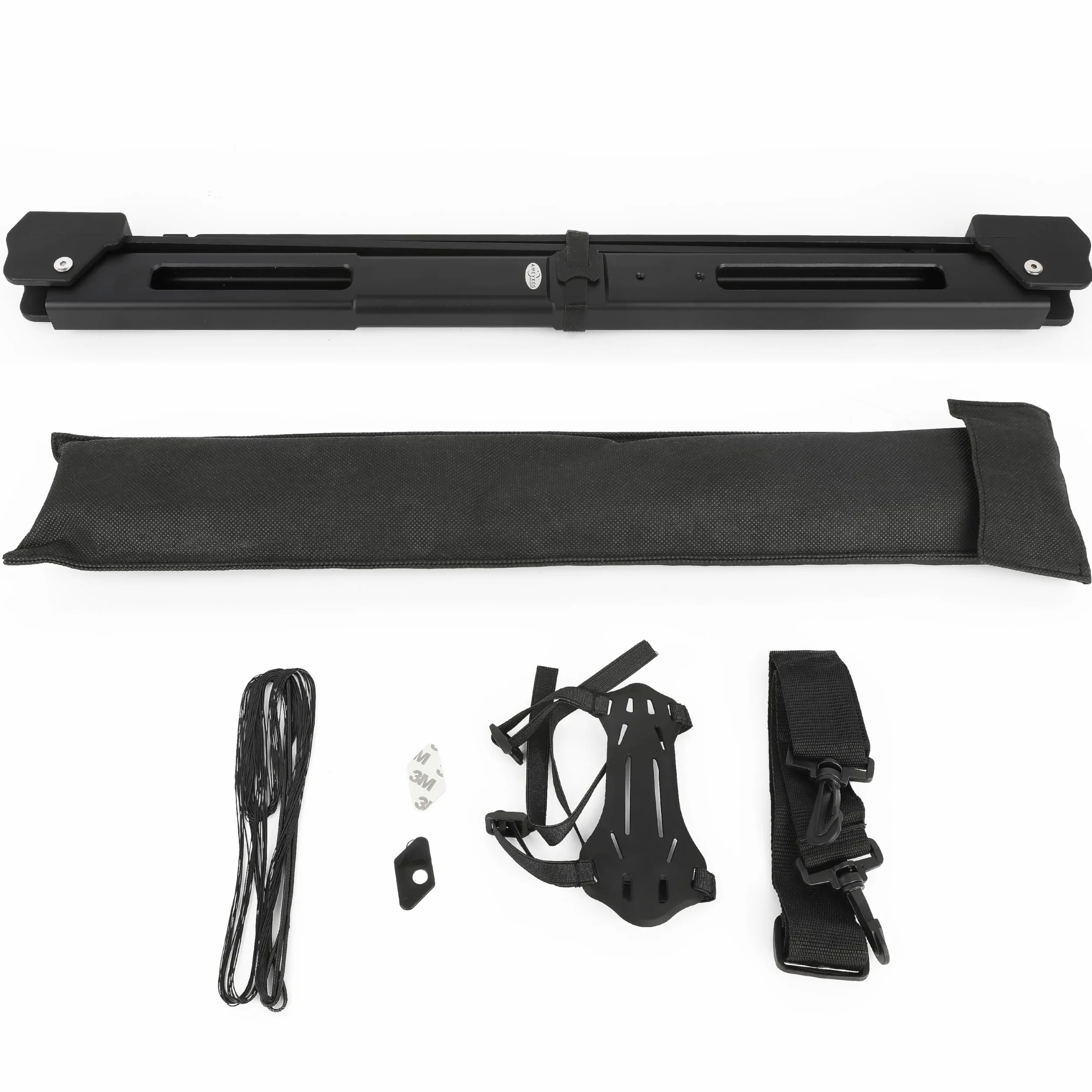 Arc Pliant 35lb Aluminium Recurve Droit Portable Chasse Tir Cible avec Sac