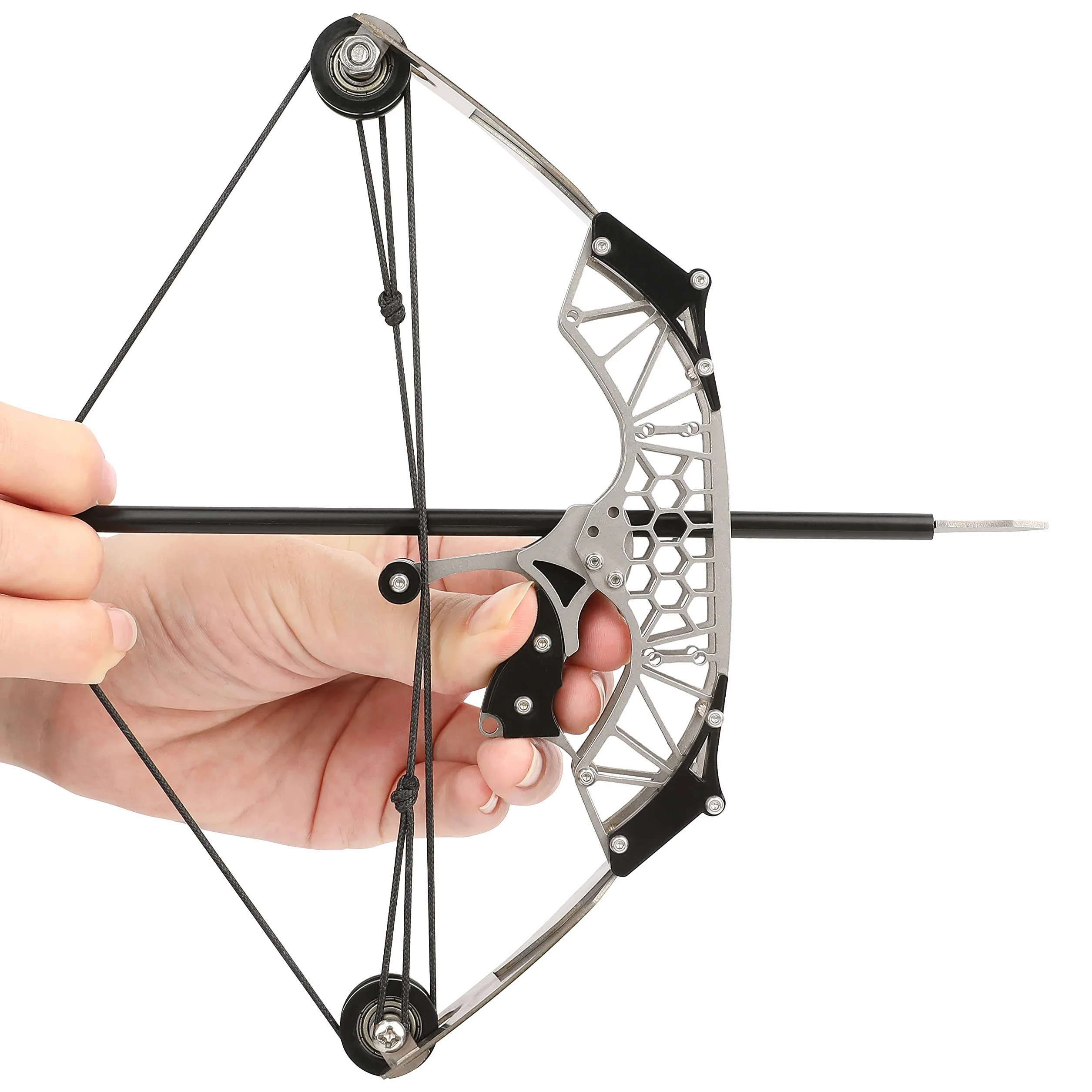 Arcs à Poulies pour Adultes Débutants Tir à l'Arc Cible Plein Air 9.5 LBS