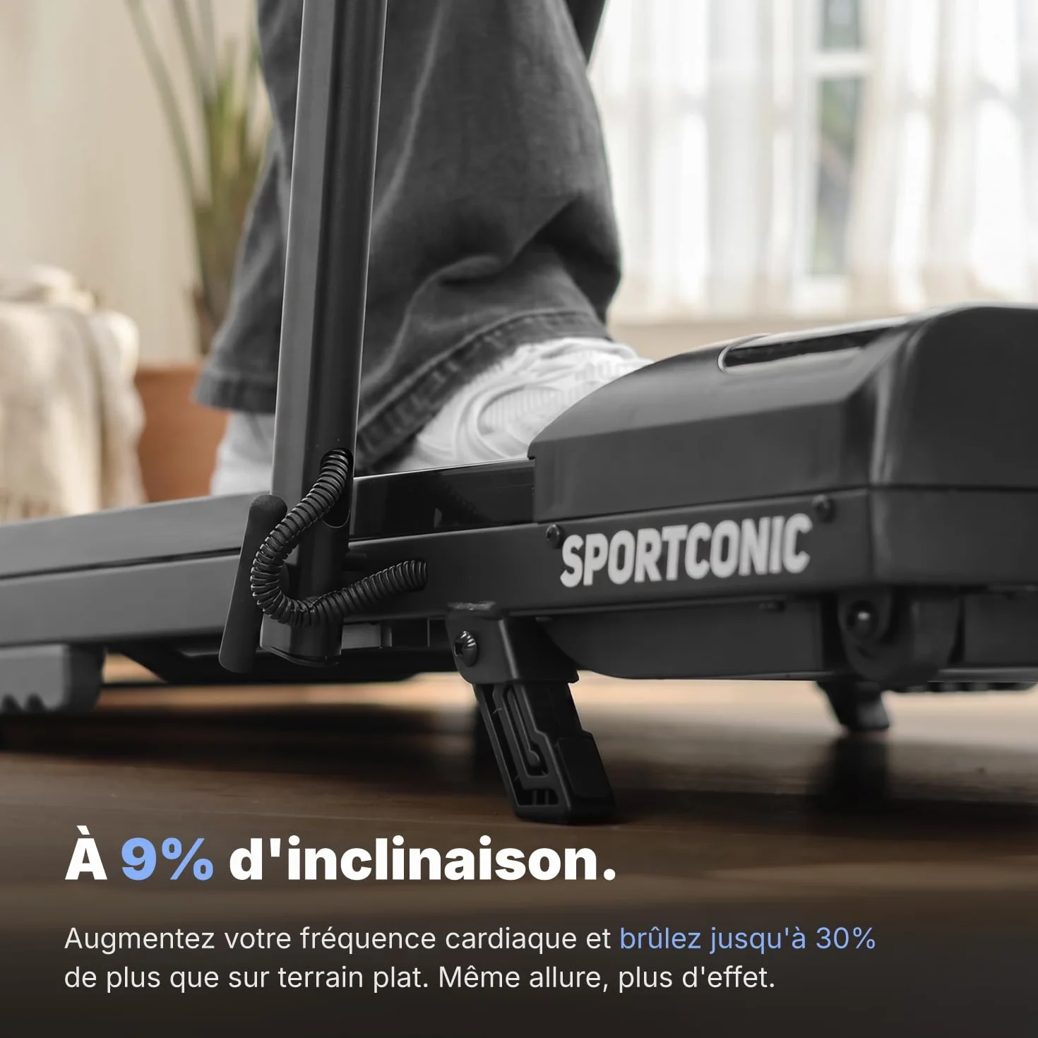 Tapis de Course Pliable Silencieux avec Télécommande – Walking Pad Compact pour Maison & Bureau