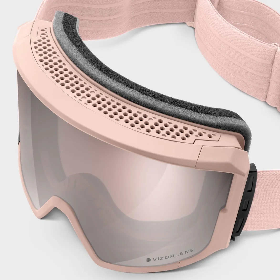 SIROKO - Masques de Ski et Snowboard avec Écran Magnétique G3 Tara Rose