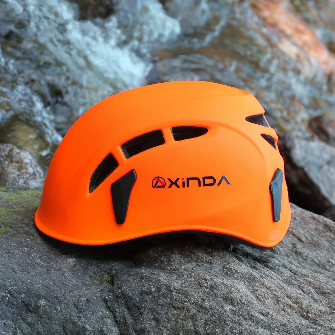 Casque de sécurité escalade arbres kayak spéléologie rappel sauvetage ajustable 52-62CM 5 couleurs