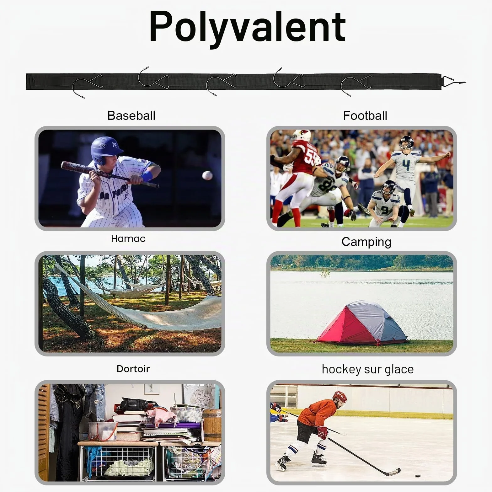 Support d'équipement de Hockey sur Glace, Cintre de Hockey, Support de séchage