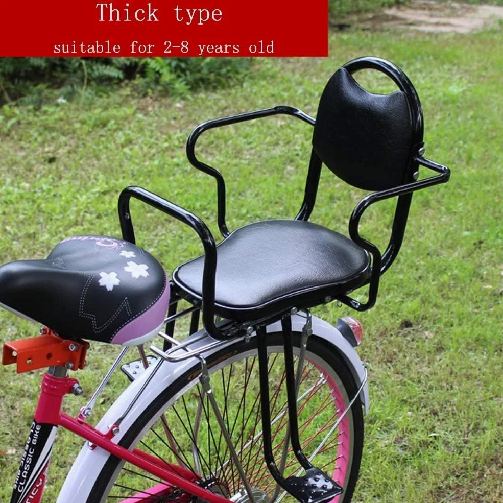Vélo électrique vélo arrière siège Enfant VTT vélo bébé siège de sécurité Enfant avec Haute barrière