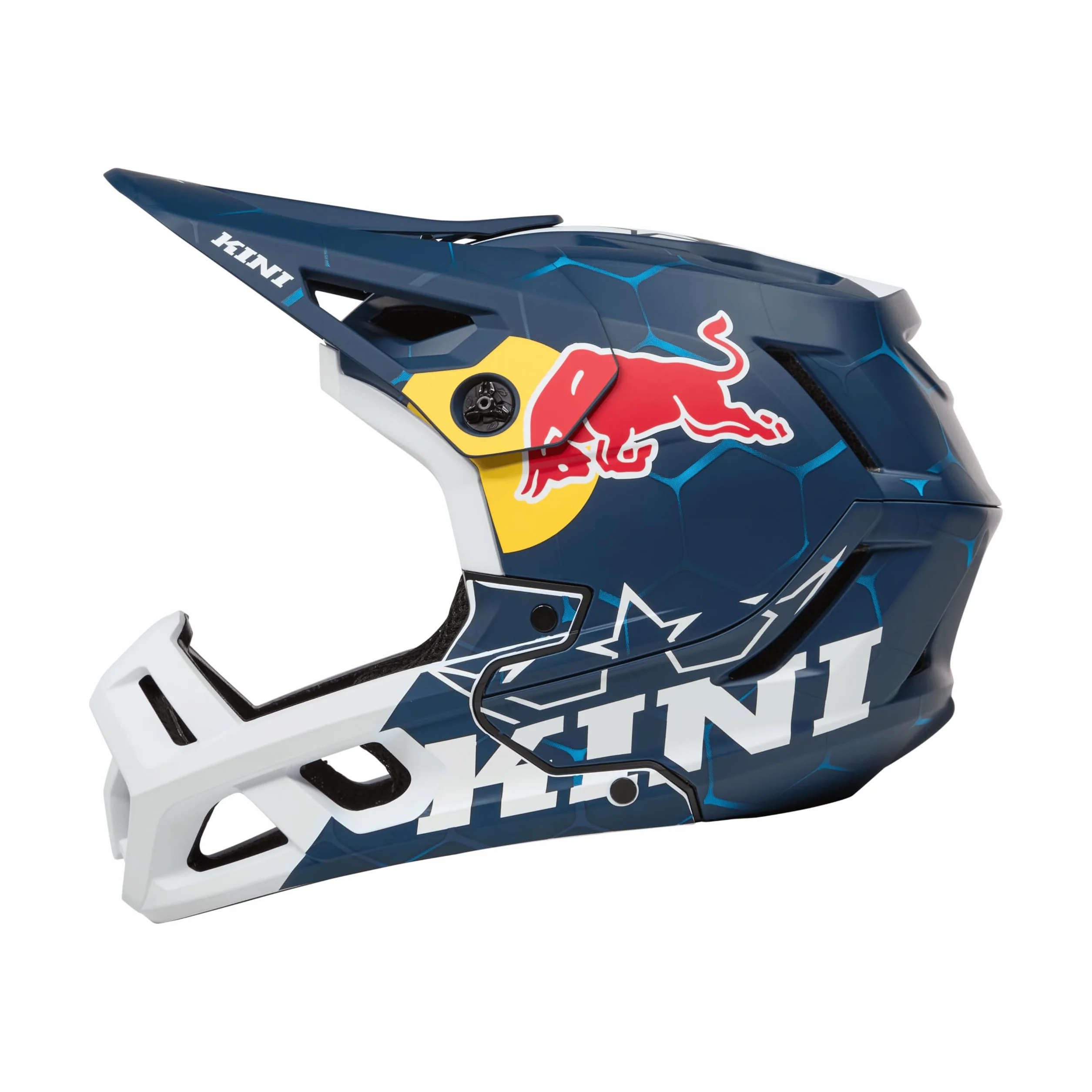 EC Kini Red Bull 1.0 Casque de VTT bleu et blanc taille L 59/60 cm
