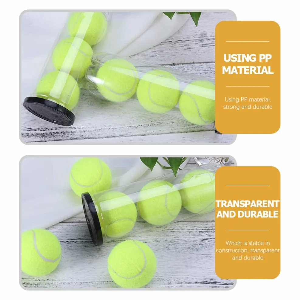 BESPORTBLE Bouteille De Rangement Réutilisable pour Tennis Rangement Portable