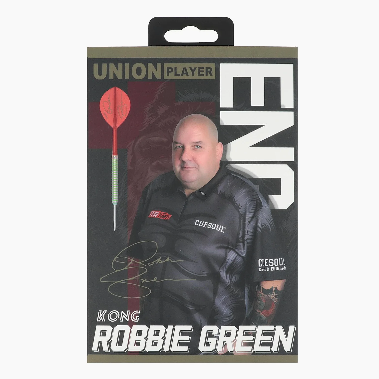 CUESOUL Union Player Jeu de fléchettes, Pointe en Acier