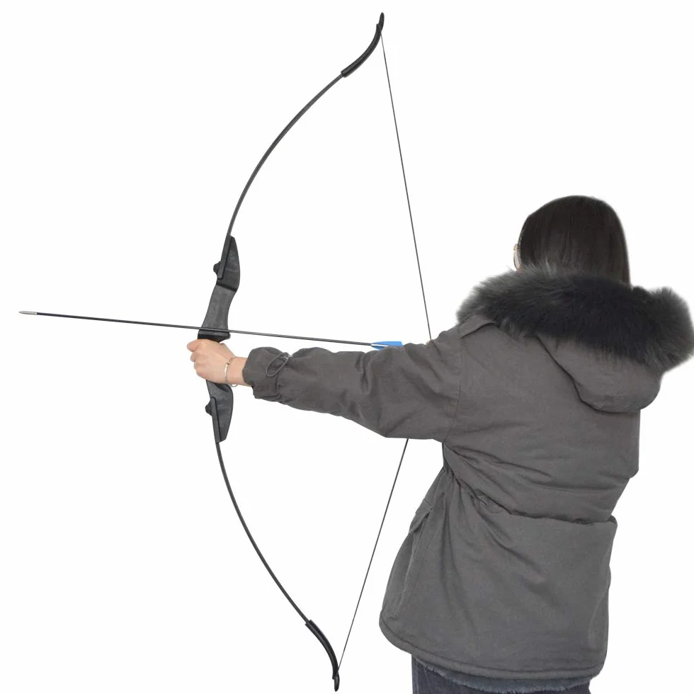Arc Classique 30lbs 35lbs 40lbs Takedown pour Tir à l'arc Chasse avec flèches Fibre de Verre
