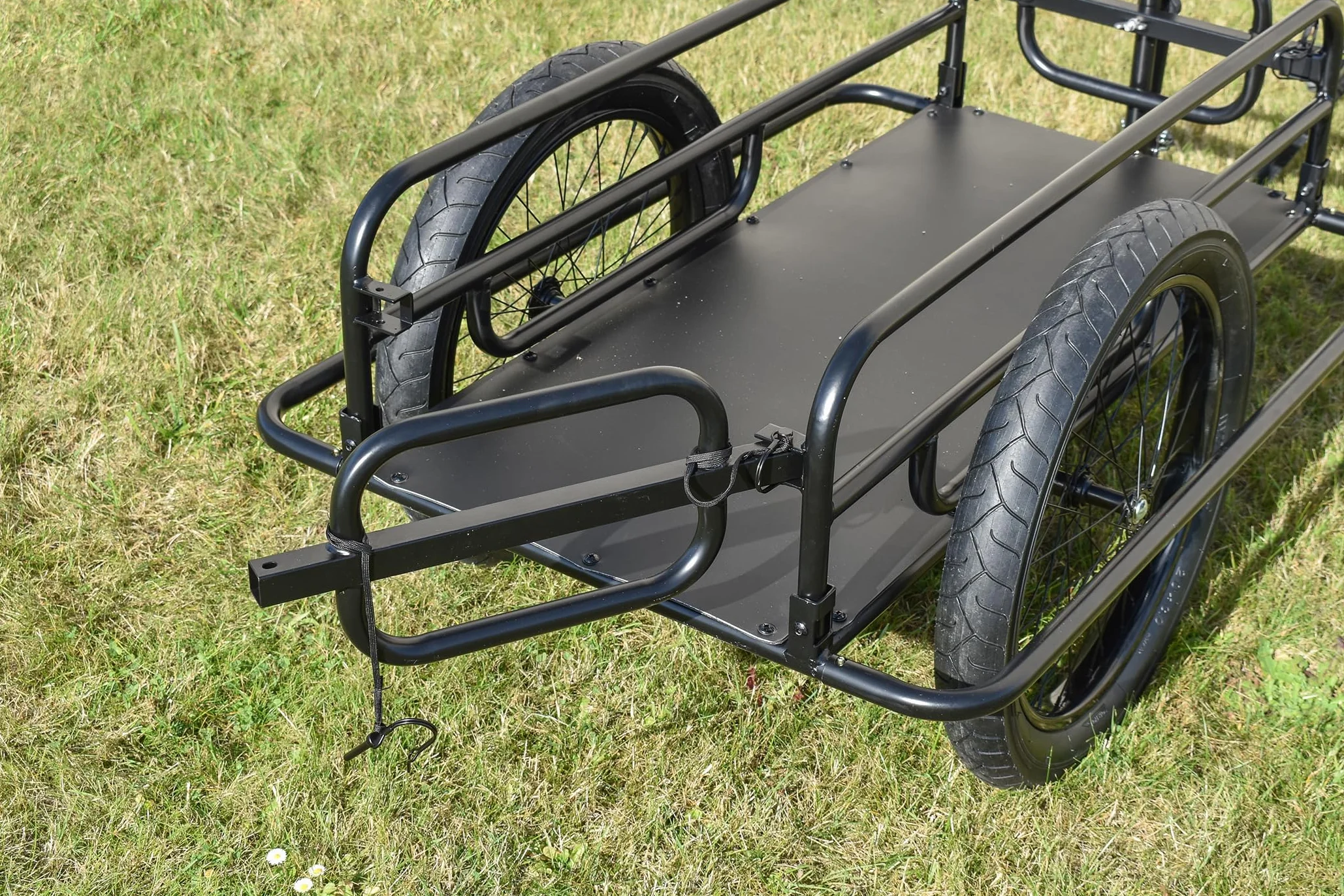Remorque Pliable pour Vélo Attelage sur Tige de Selle