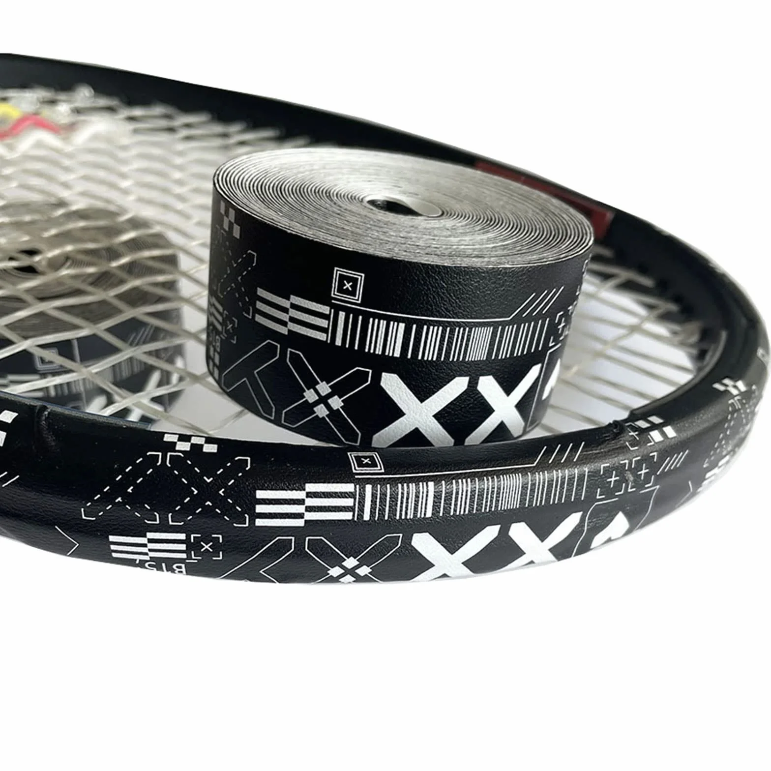 Bande de protection professionnelle pour raquette de tennis - Protection tête accessoire équipement