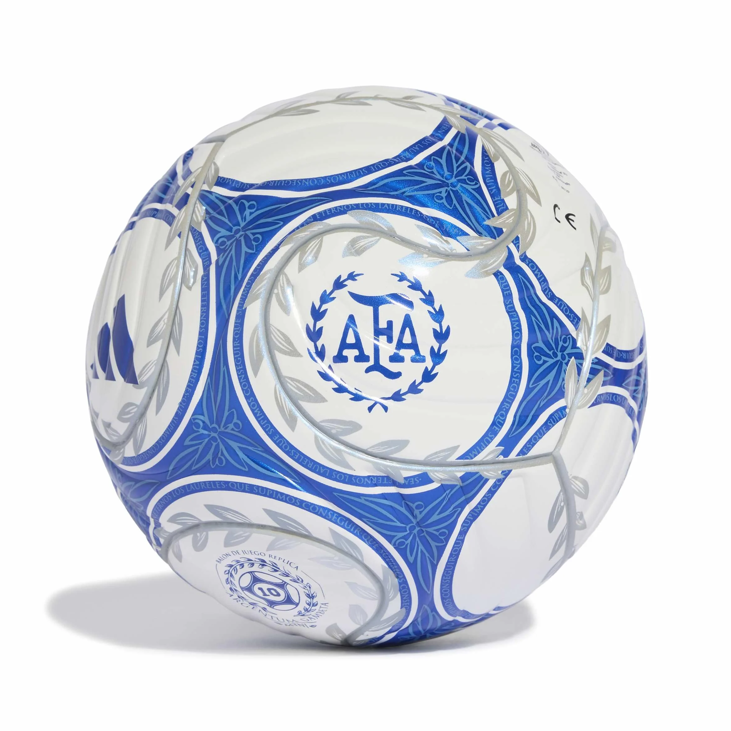 adidas Argentina AFA Argentum Gambeta Mini Ball white/team royal blue/black