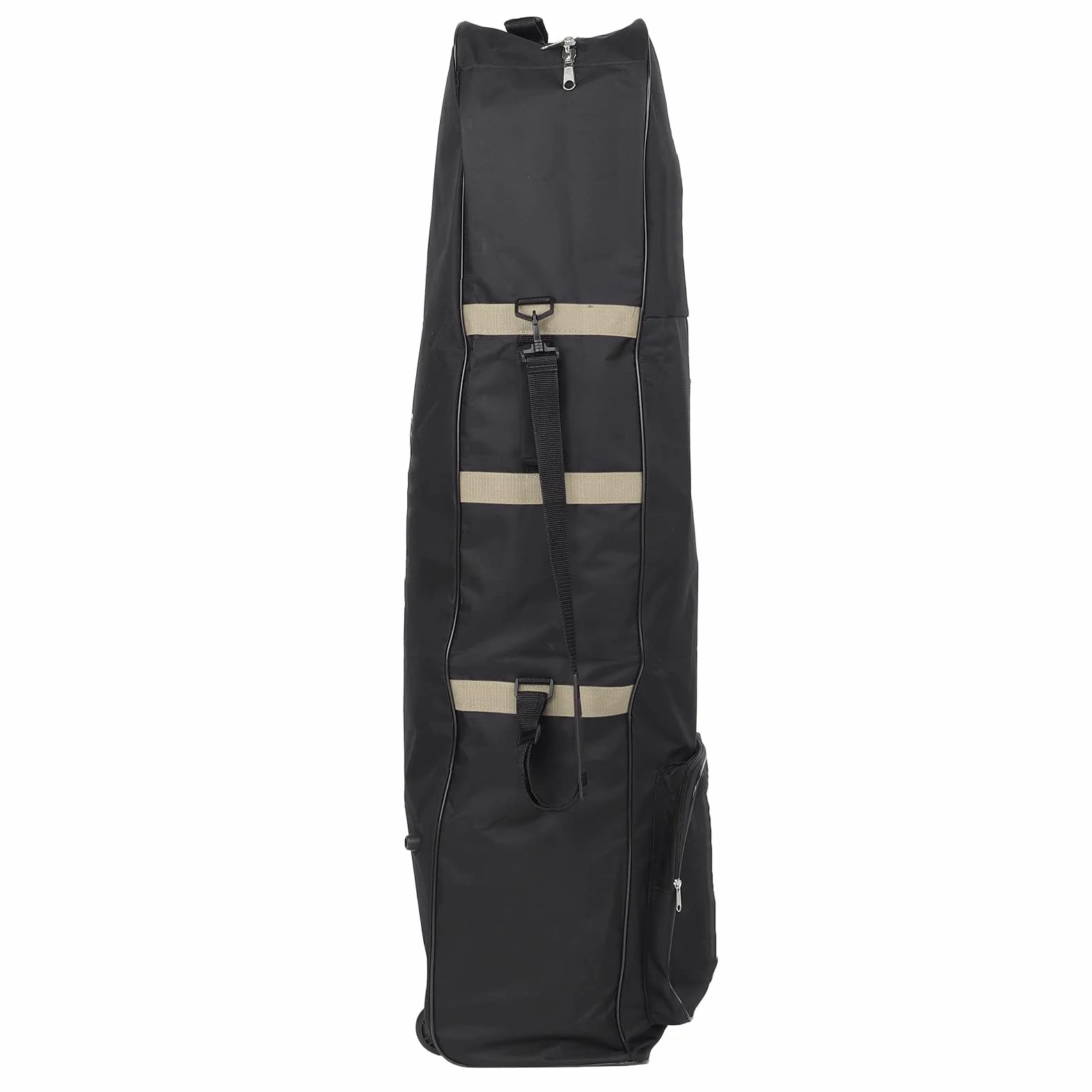 Sac de Voyage de Golf Pliable 600D avec Roues Étui de Club Or