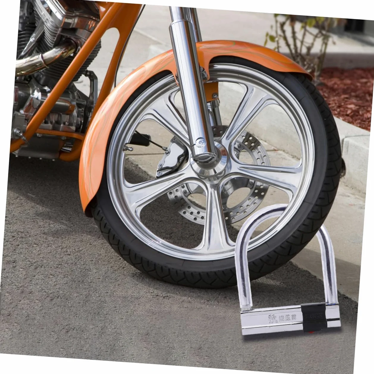 Antivol de Vélo en U, Antivol Moto, Acier Inoxydable, Résistance Hydraulique, Sécurité Renforcée pour Cyclisme et Usage Extérieur