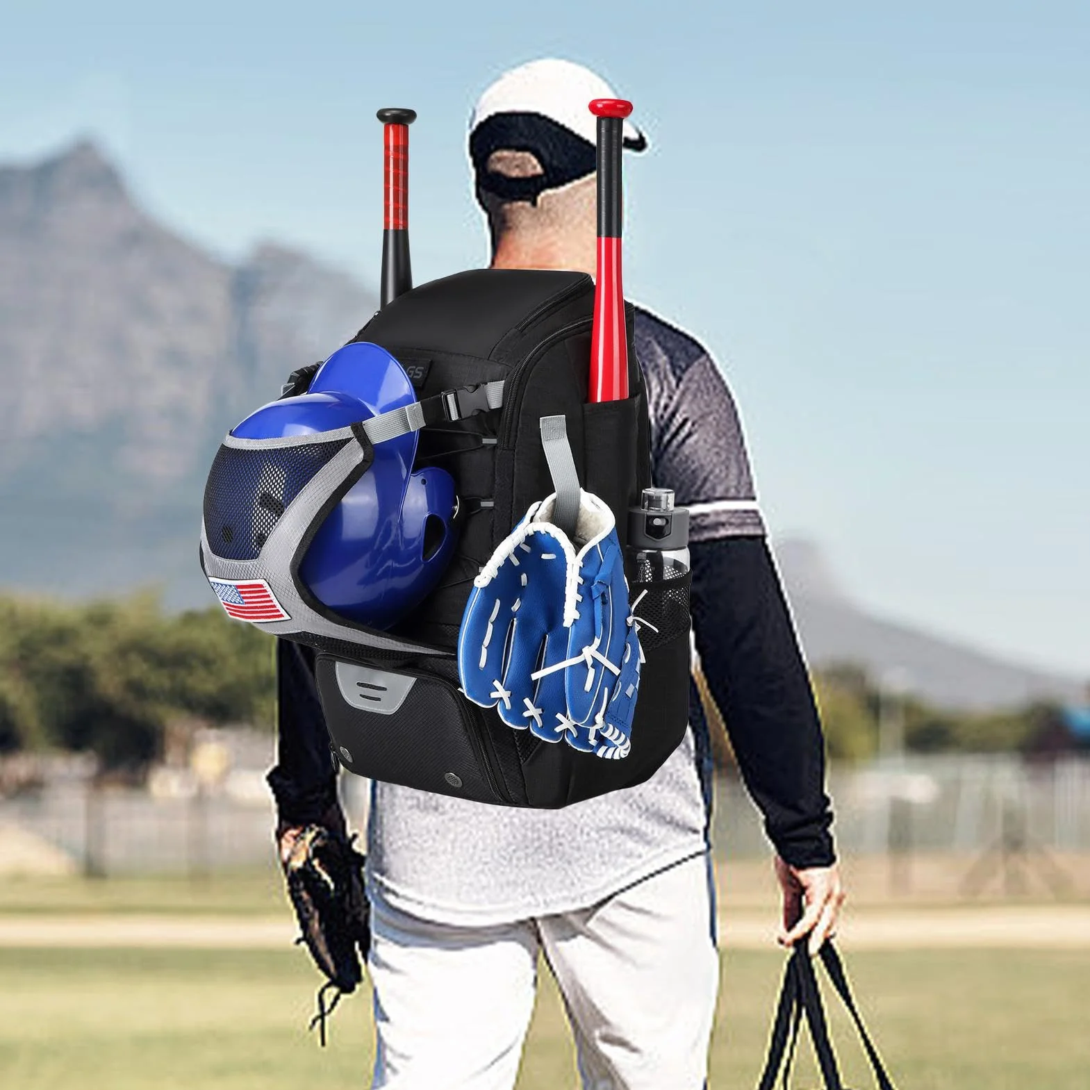 Sac à dos pour batte de baseball – Équipement de baseball pour jeunes et enfants