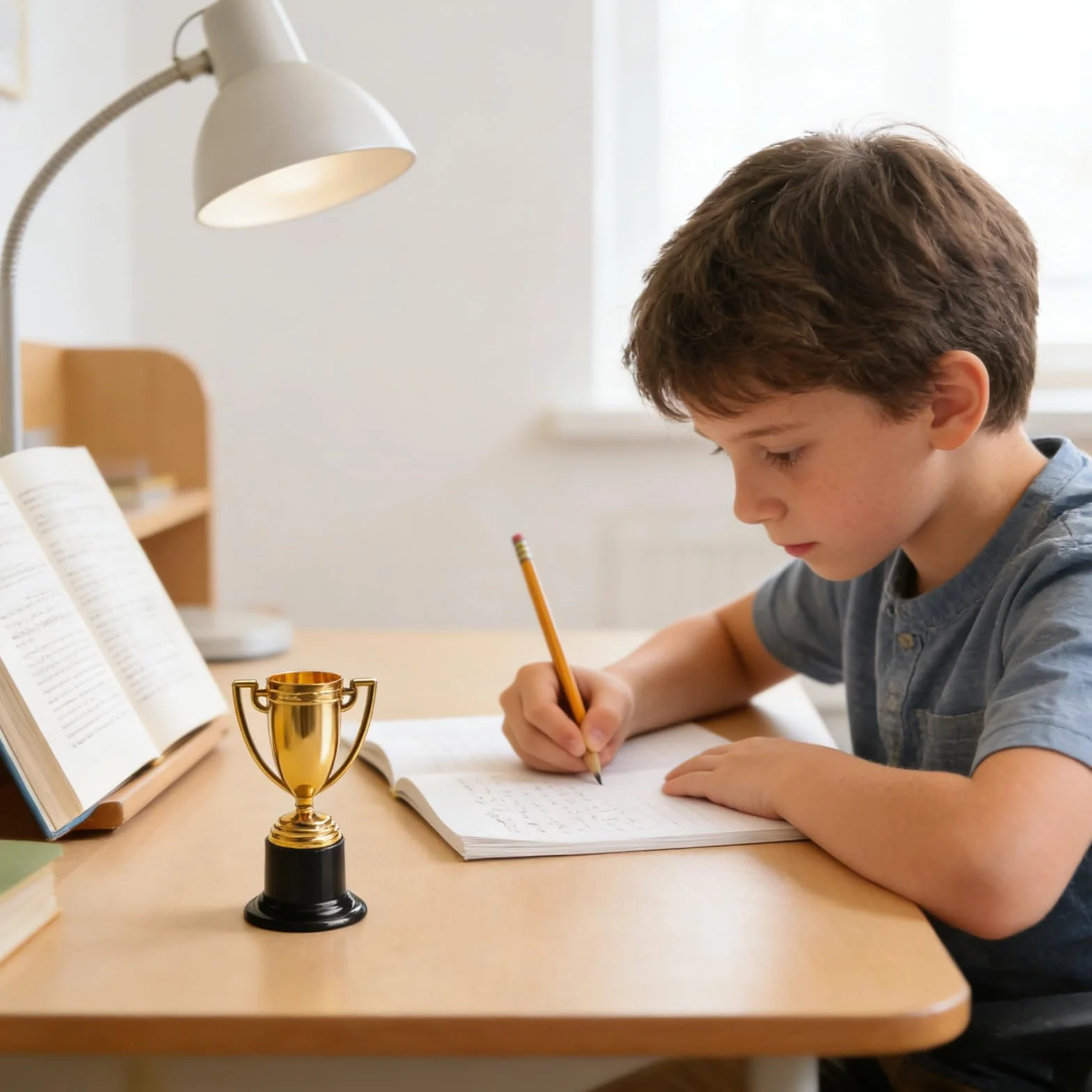 Aicharynic Lot de 24 trophées pour enfants, mini trophées pour enfants, mini trophées dorés, pour salle de classe, école, récompenses, accessoires