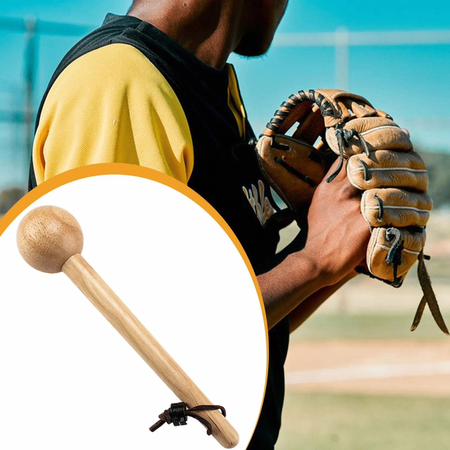 Maillet pour Gant de Baseball, Long Manche, Entretien Professionnel