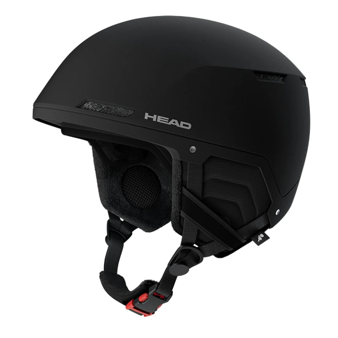 HEAD Compact Evo Casque de Ski et de Snowboard Unisexe, Noir, M/L