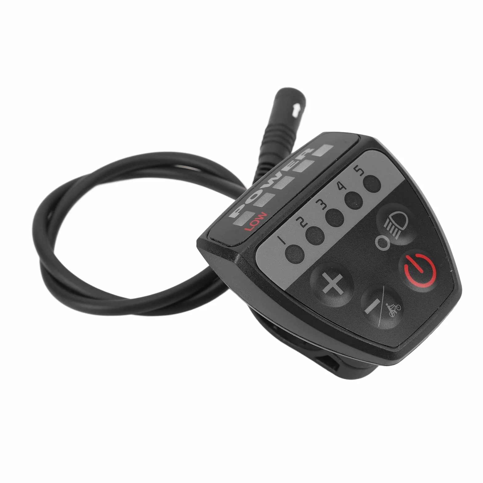 Tbest Contrôleur de Vélo Électrique 24V 36V 48V 5 Broches Résistant à l'Eau