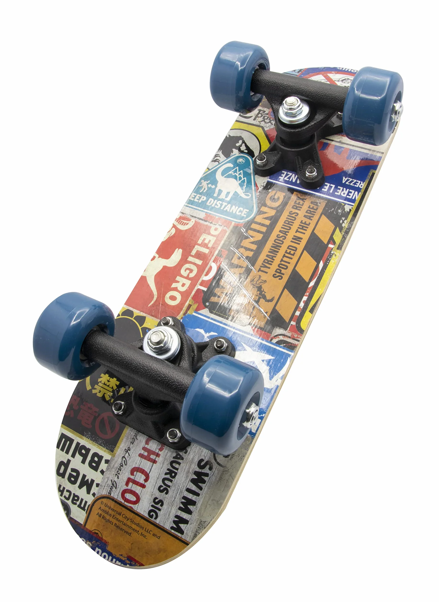 Joy Toy Jurassic World Dominion Mini Skateboard en Bois 43 x 12 x 8 cm
