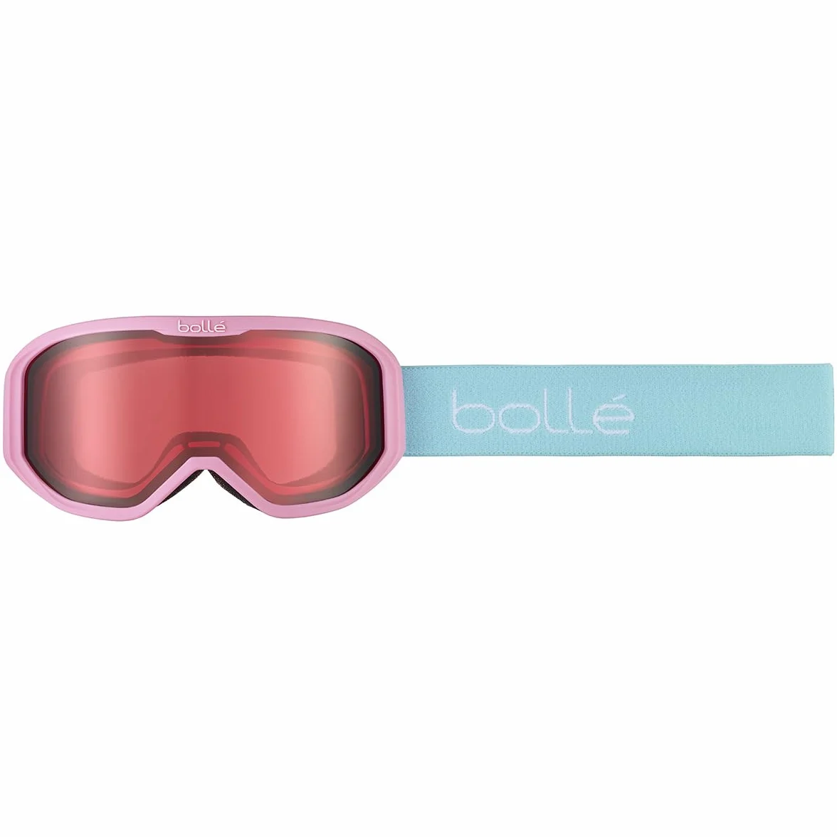 Bollé INUK Masque Ski Enfant Écran Vermillo Anti-buée Anti-rayures Aération Flow-Tech