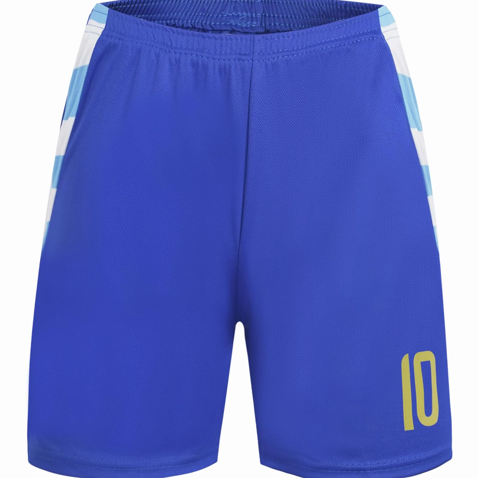 Maillot Extérieur Argentine Copa America #10 Leo Football Enfant Shorts Chaussettes Coffret Cadeau
