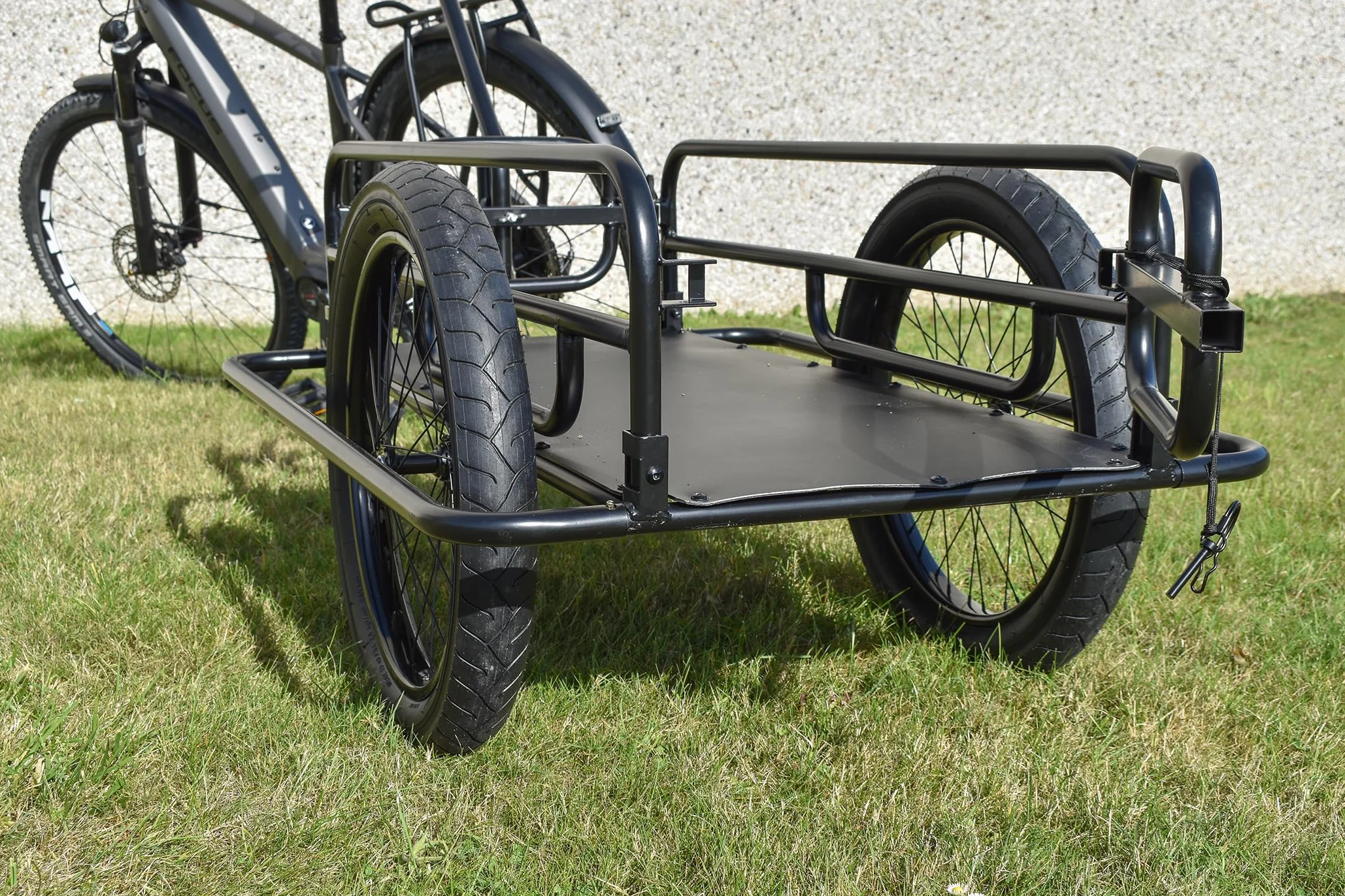 Remorque Pliable pour Vélo Attelage sur Tige de Selle