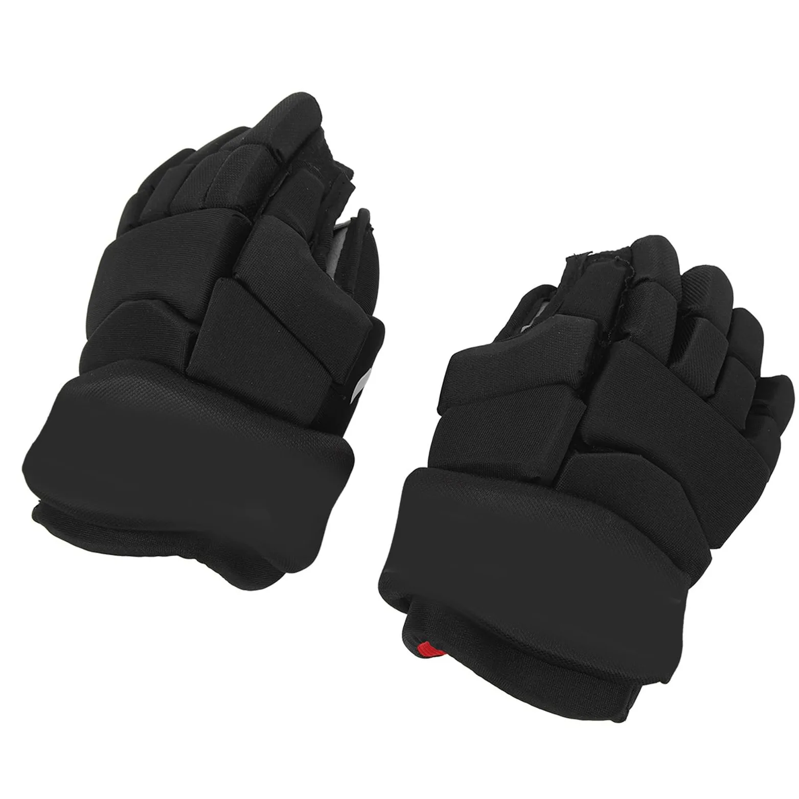 Gants de joueur de hockey - Gants de protection des doigts flexibles pour hockey sur glace, hockey sur patins avec rembourrage extra design respirant tissu en nylon durable