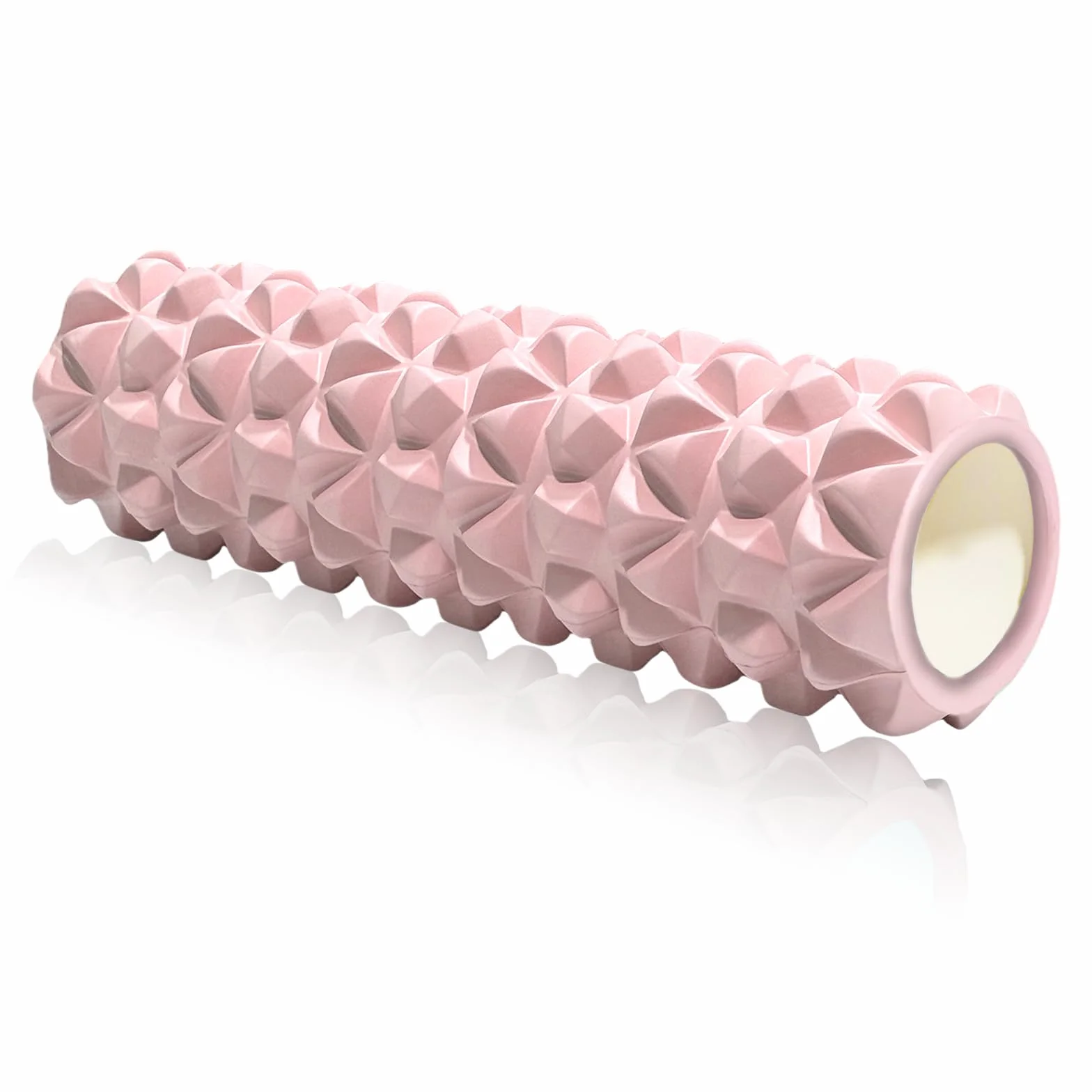 Foam Roller Rouleau de Massage en Mousse 30x8cm Rose
