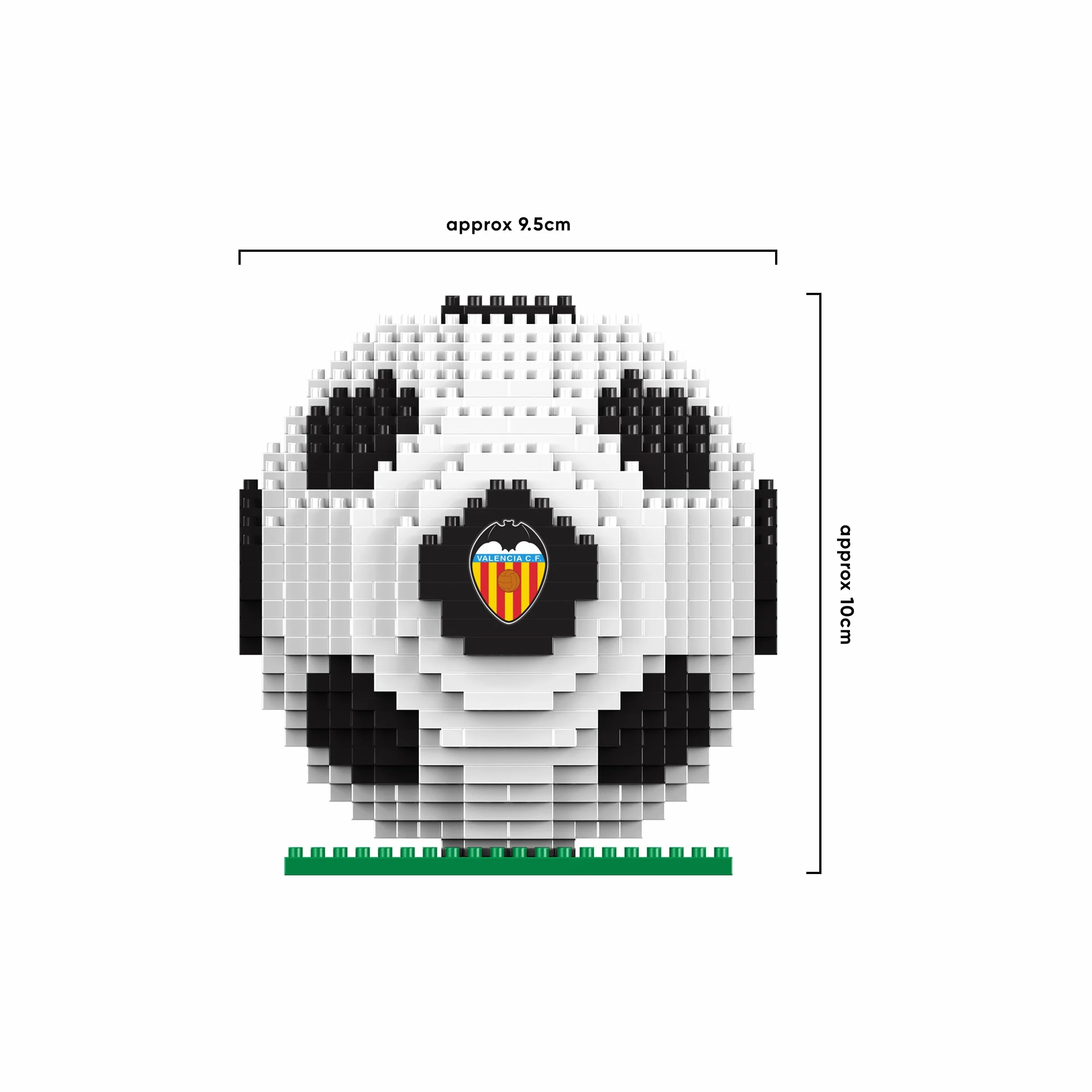 Valencia CF BRXLZ Jouet de Construction Football 3D Officiel