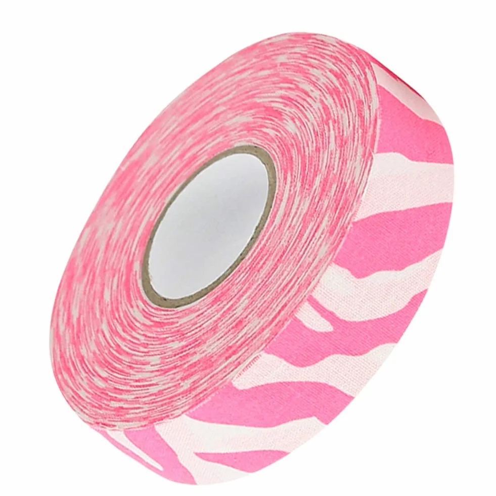 Ruban de Hockey 2,5cm x 25m Rouleau de Protection en Tissu pour Bâton, Accessoire Sport Protecteur Lame et Poignée