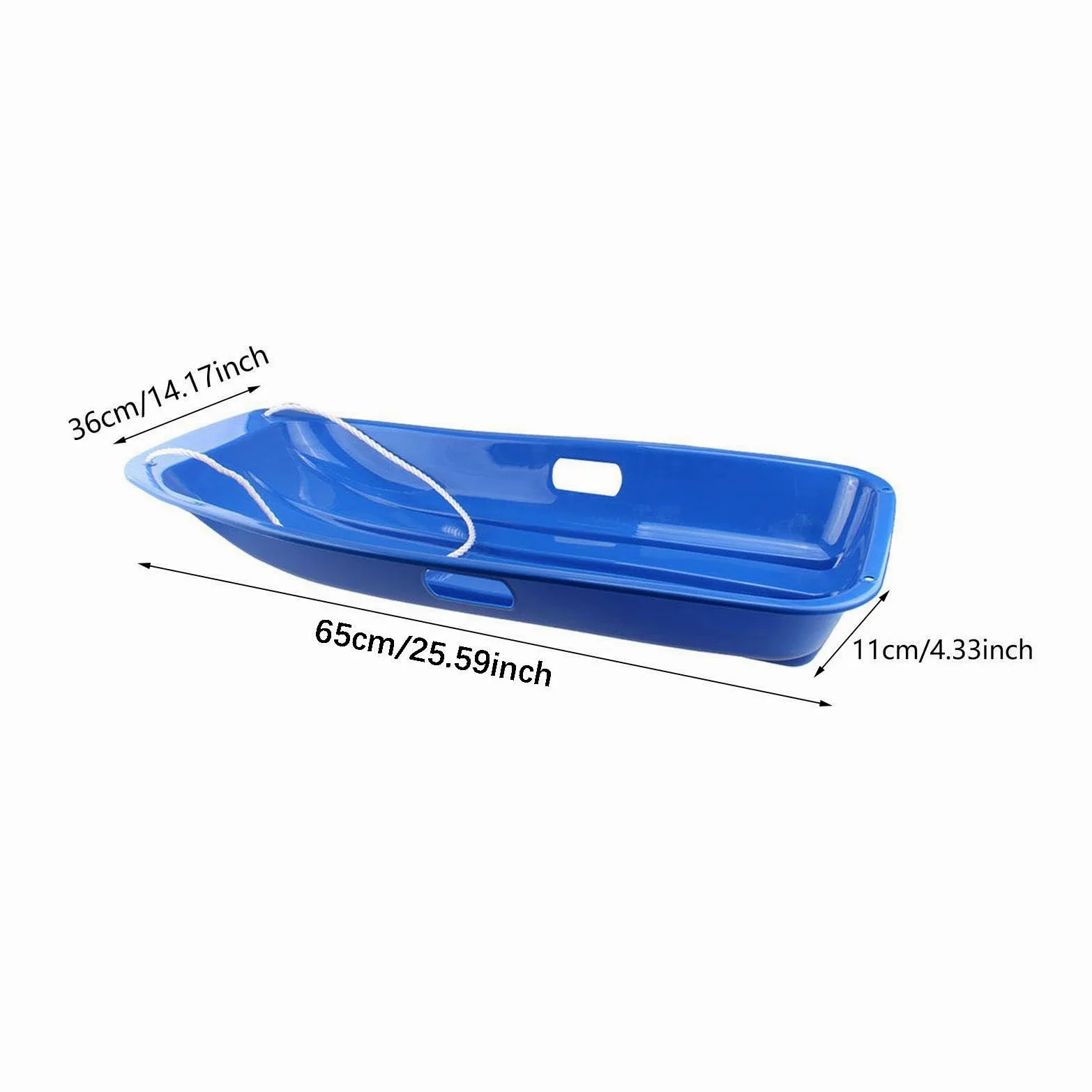 Oshhni Luge d'hiver pour Adultes, Toboggan, Multifonction, Jouet de Neige, traîneau à Sable pour pelouse, Vacances, arrière-Cour, activités de Plein air