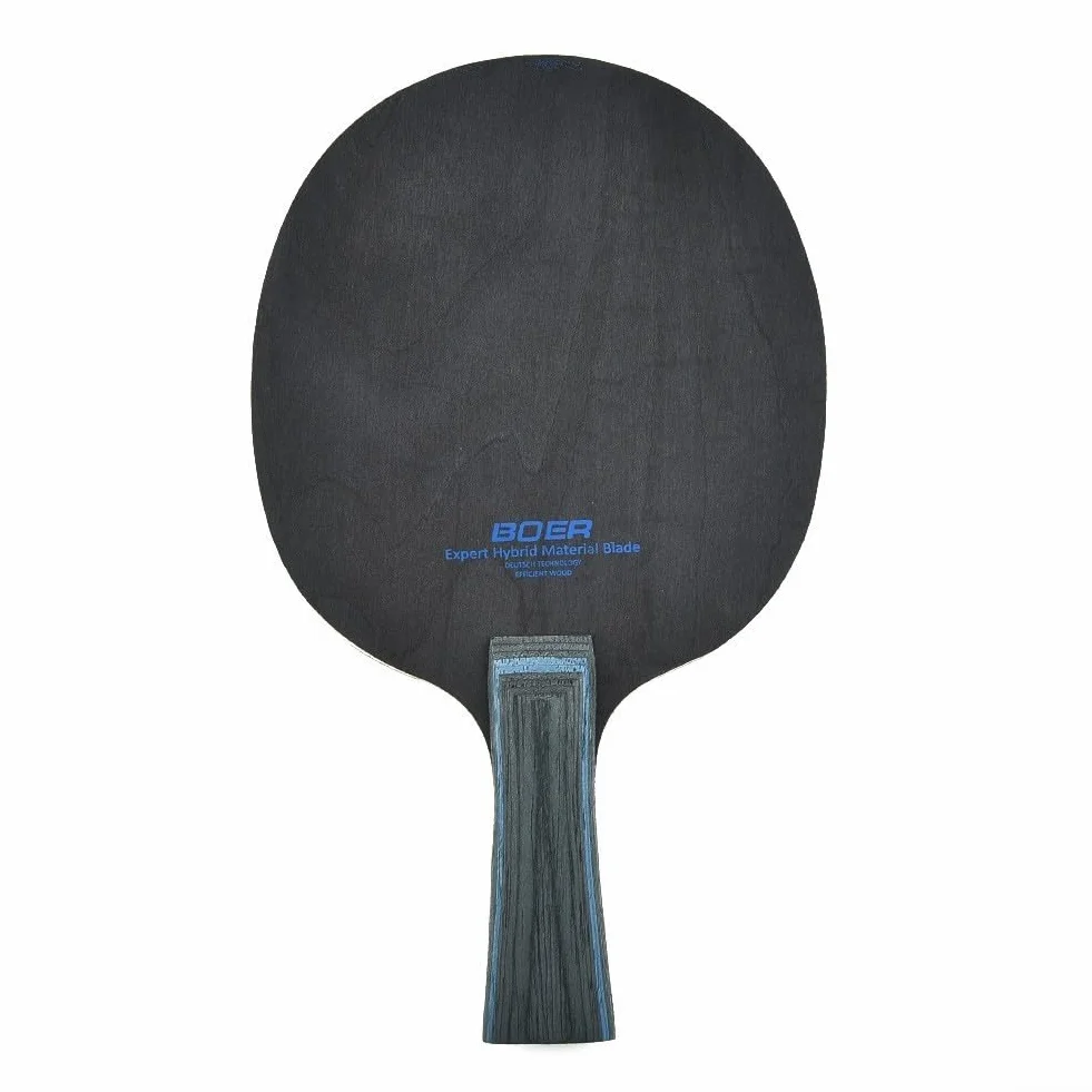 Lame pour Grip Pong Carbone Manche Long Table Ping Poplar Pin Paulownia Tennis Fibre Bois 90g Aramide Core 7 plis Horizontal