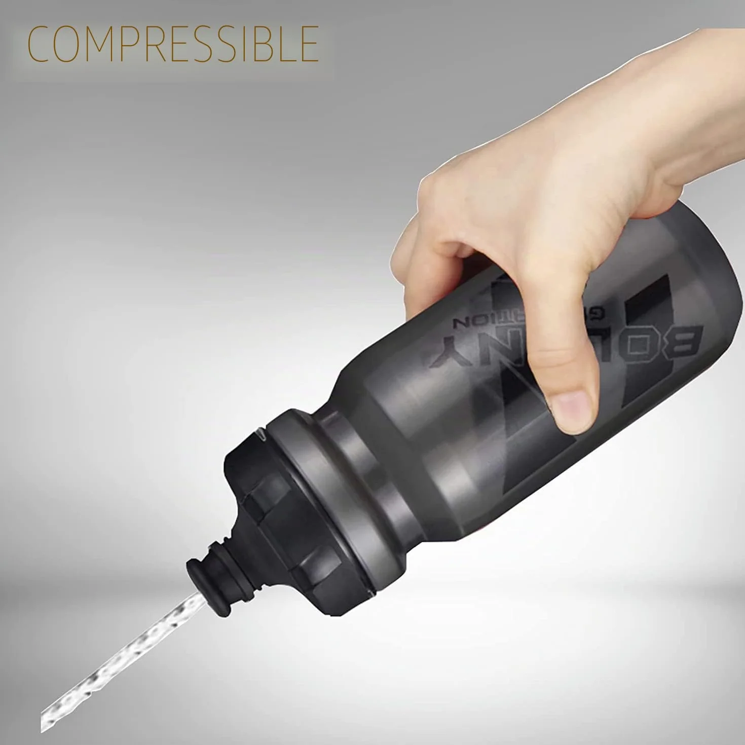 Porte Bidon de Vélo avec Gourde 610ML, sans BPA pour VTT et Route