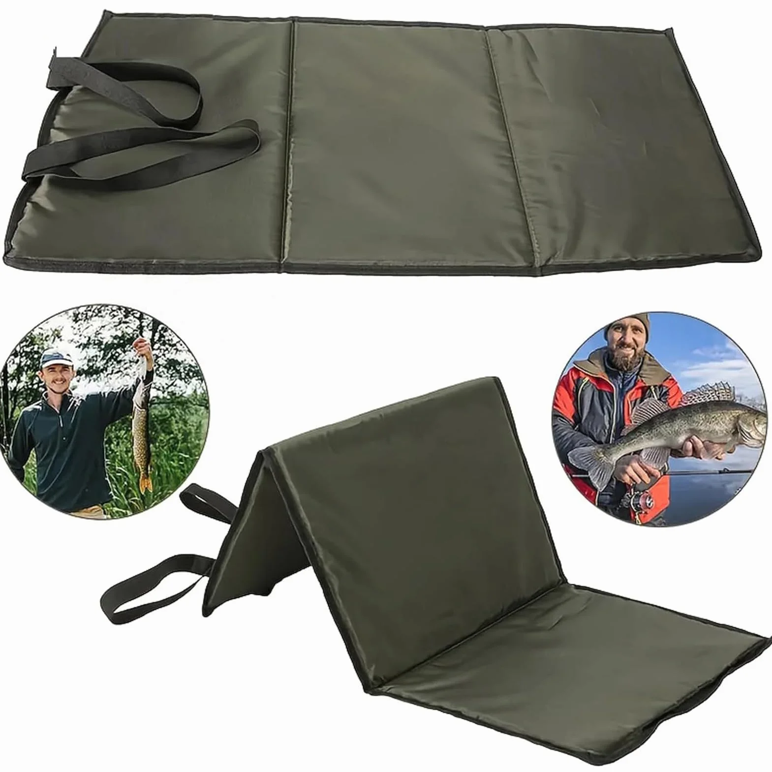 Tapis de Décrochage pour Pêche à la Carpe,Tapis de Réception Rembourré et Pliable pour Protéger Les Poissons | Équipement de Pêche Pliable Portable pour Pêcheur Débutant Expert