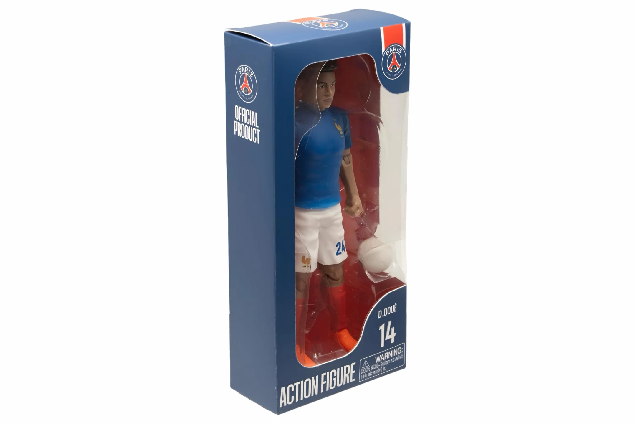Figurine de Football Paris Saint-Germain Desire Doue à Collectionner 20,3 cm