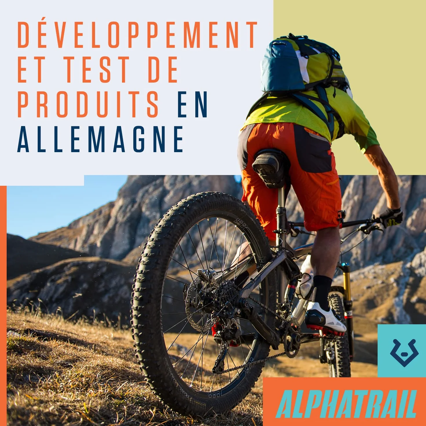 Alphatrail Pompe Haute Pression Amortisseur 300 PSI 20,7 Bar Valve 2 étages Manomètre Ø40mm pour RockShox Fox