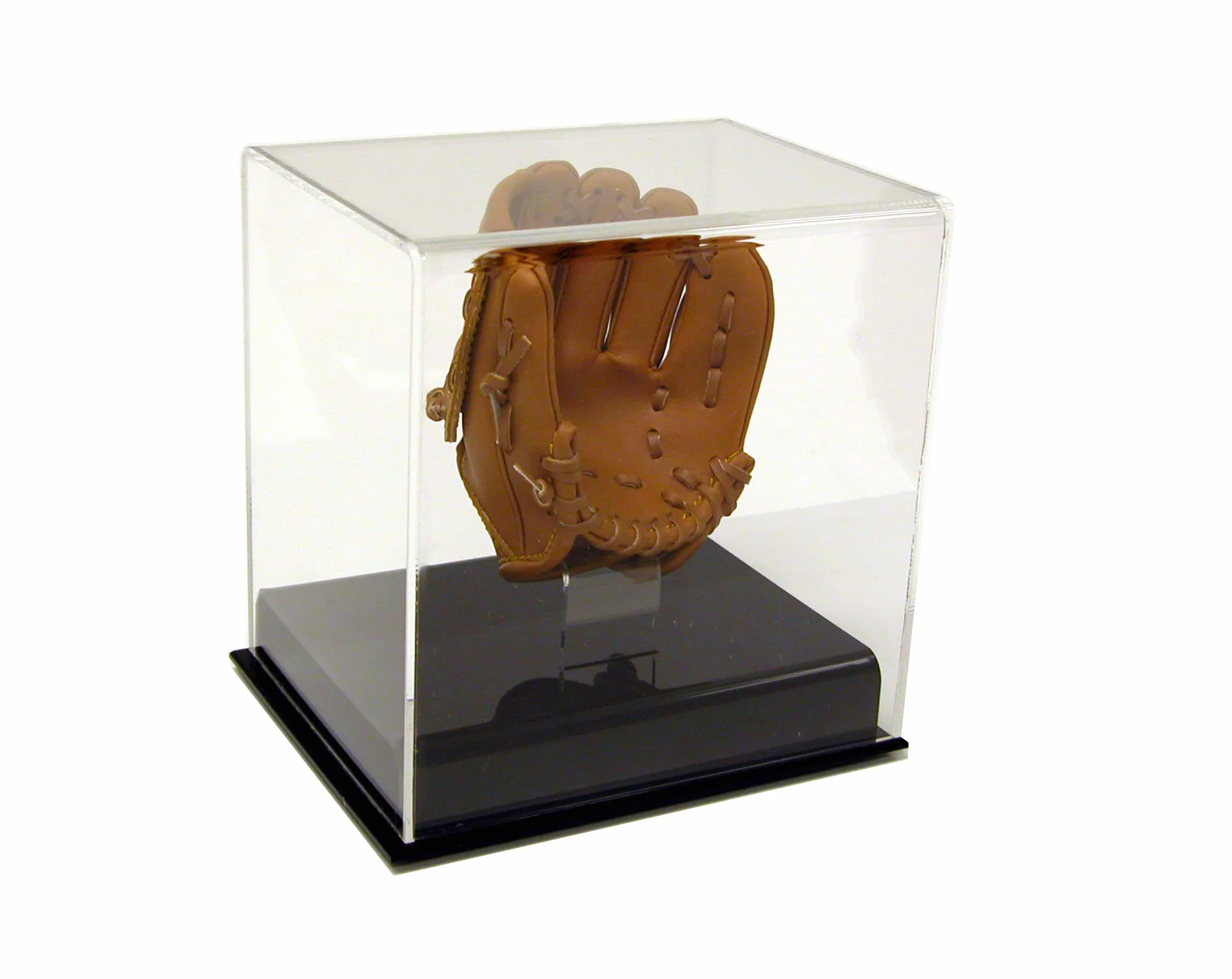 Mini présentoir en acrylique pour gants de baseball