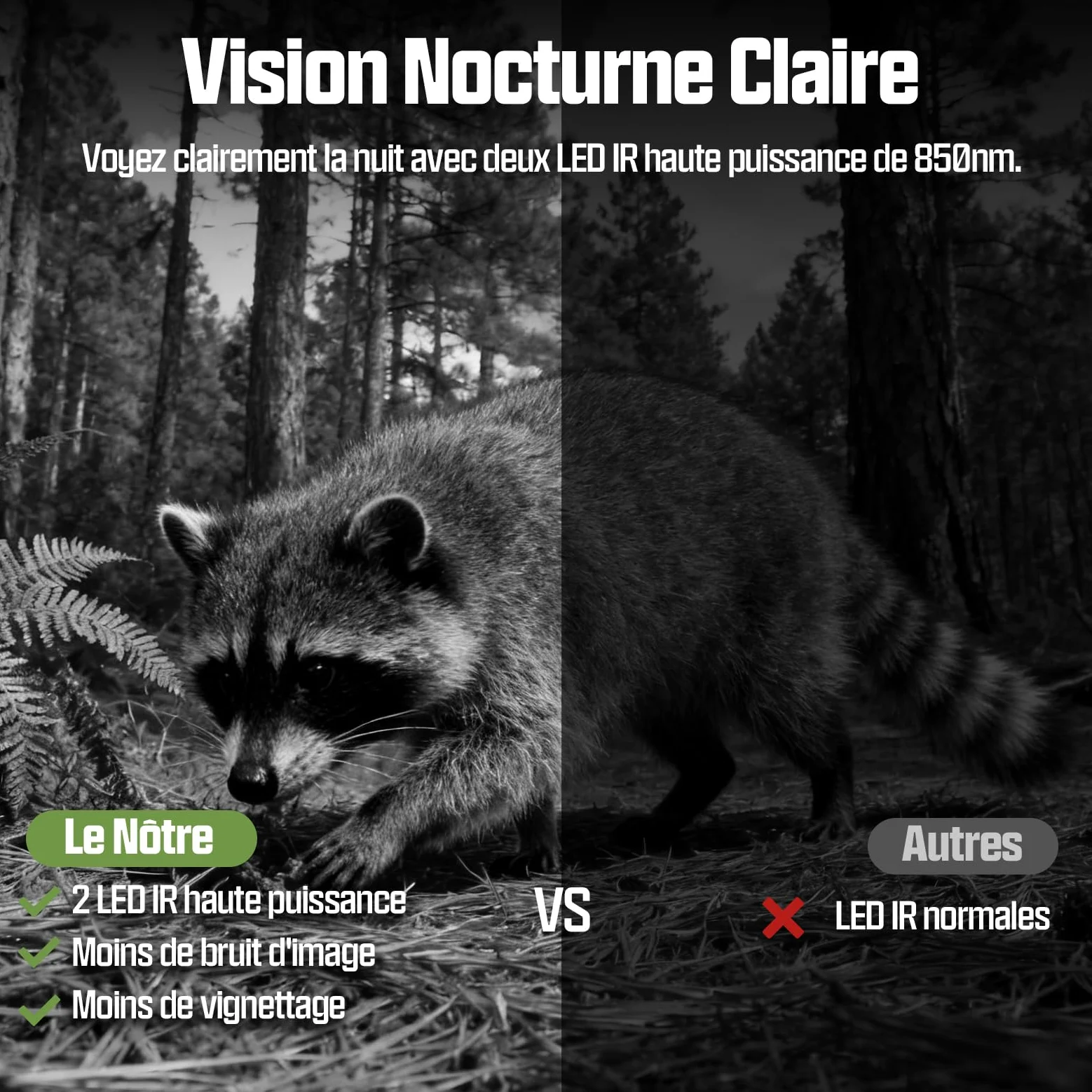CEYOMUR 4G LTE Cellulaire Camera de Chasse, 48MP Caméra de Chasse Solaire | 5200 mAh Batterie, Piege Photographique avec Carte TF 64 GB et Carte SIM, Alarme Instantanée Via APP, Stockage Cloud