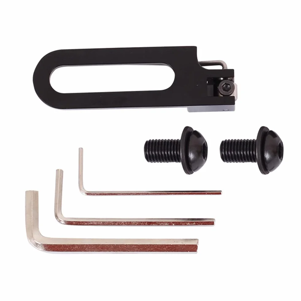 Repose-flèche magnétique en aluminium pour tir à l'arc - Accessoire droitier - Noir