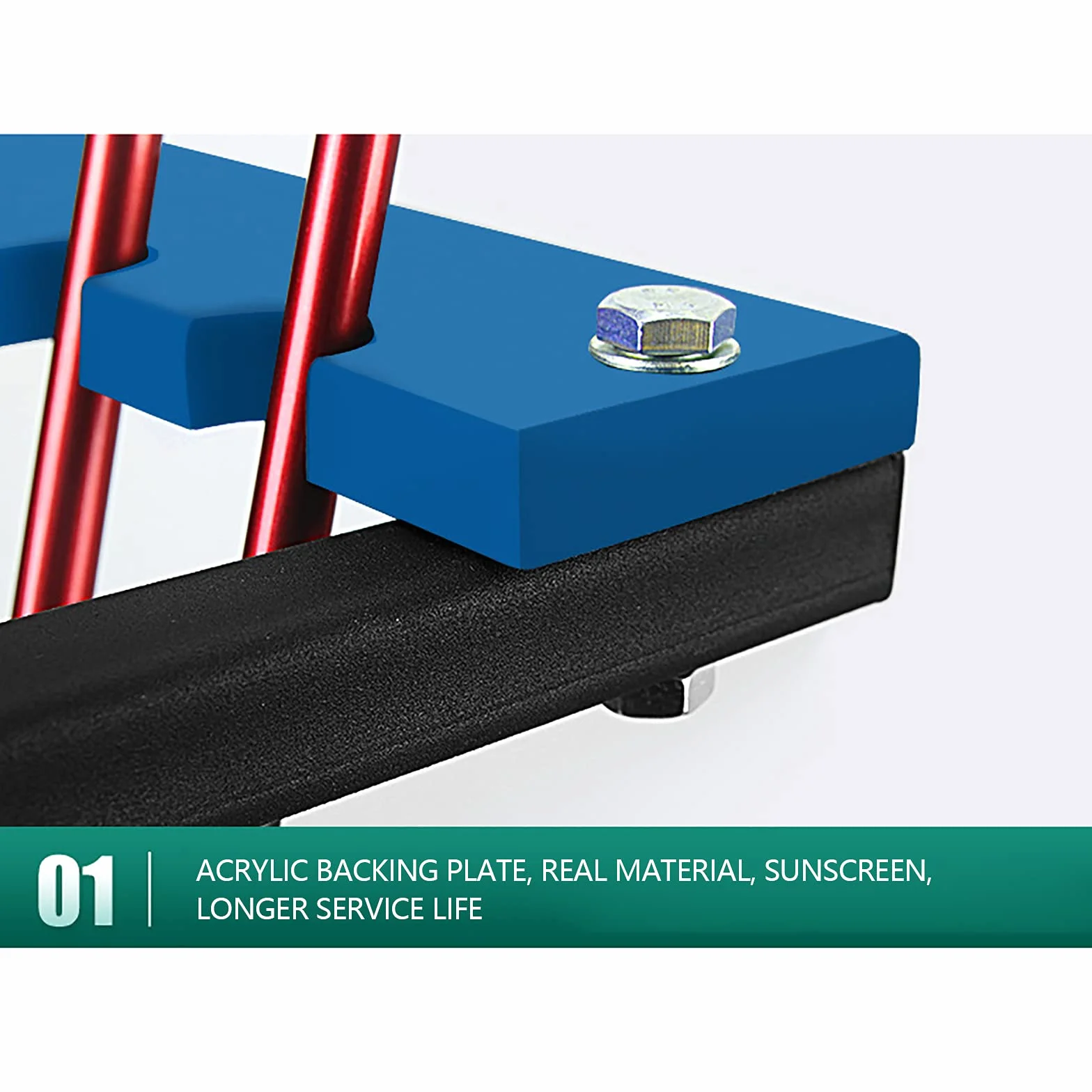 Support pour clubs de golf 9 trous étagère de rangement 50×27,5×72 cm