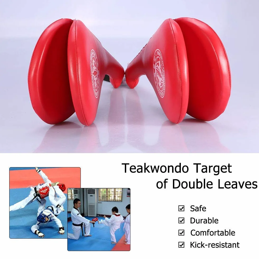 Pattes d’Ours Kick Pad Entraînement Durable Boxe Arts Martiaux Taekwondo Kickboxing Karaté