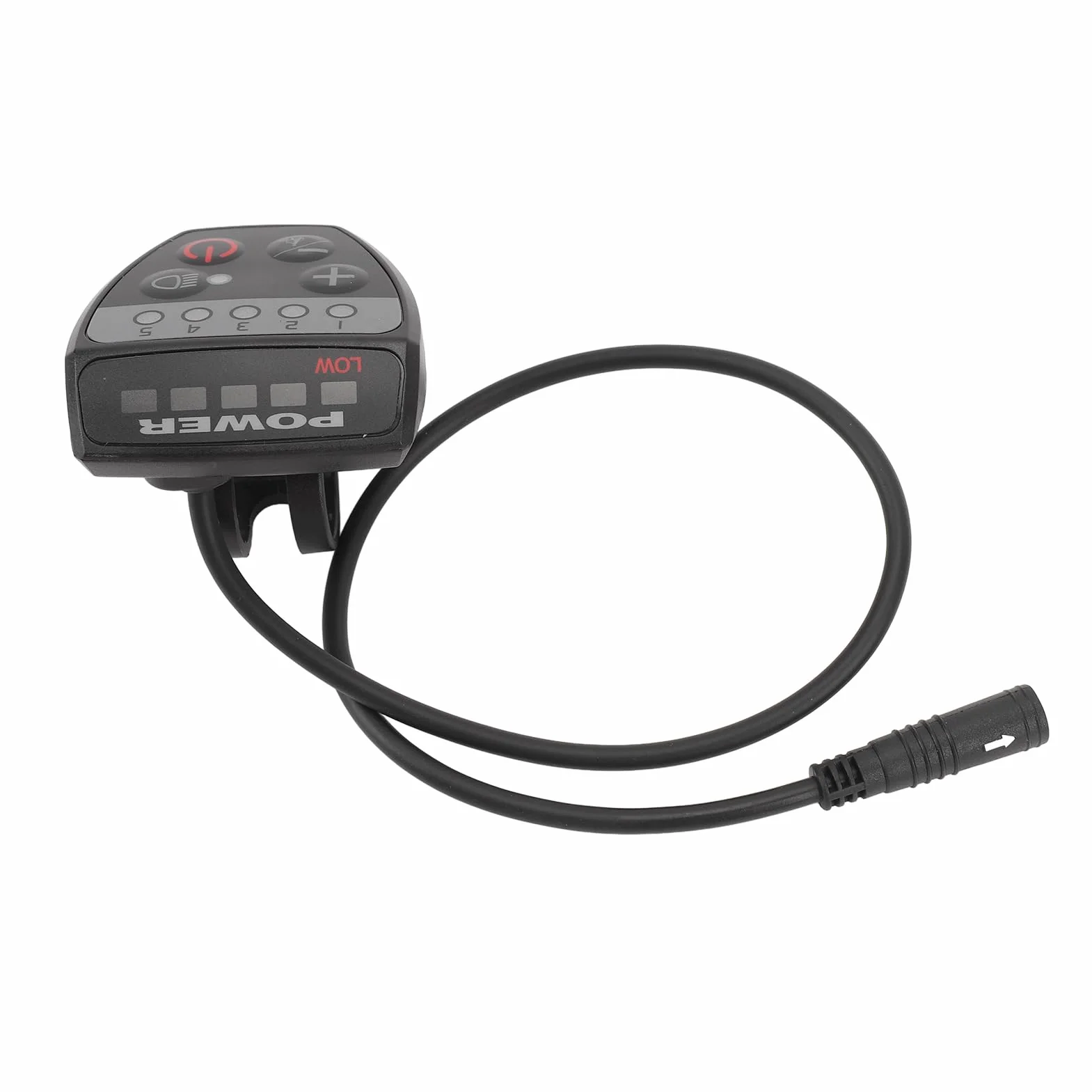 Tbest Contrôleur de Vélo Électrique 24V 36V 48V 5 Broches Résistant à l'Eau
