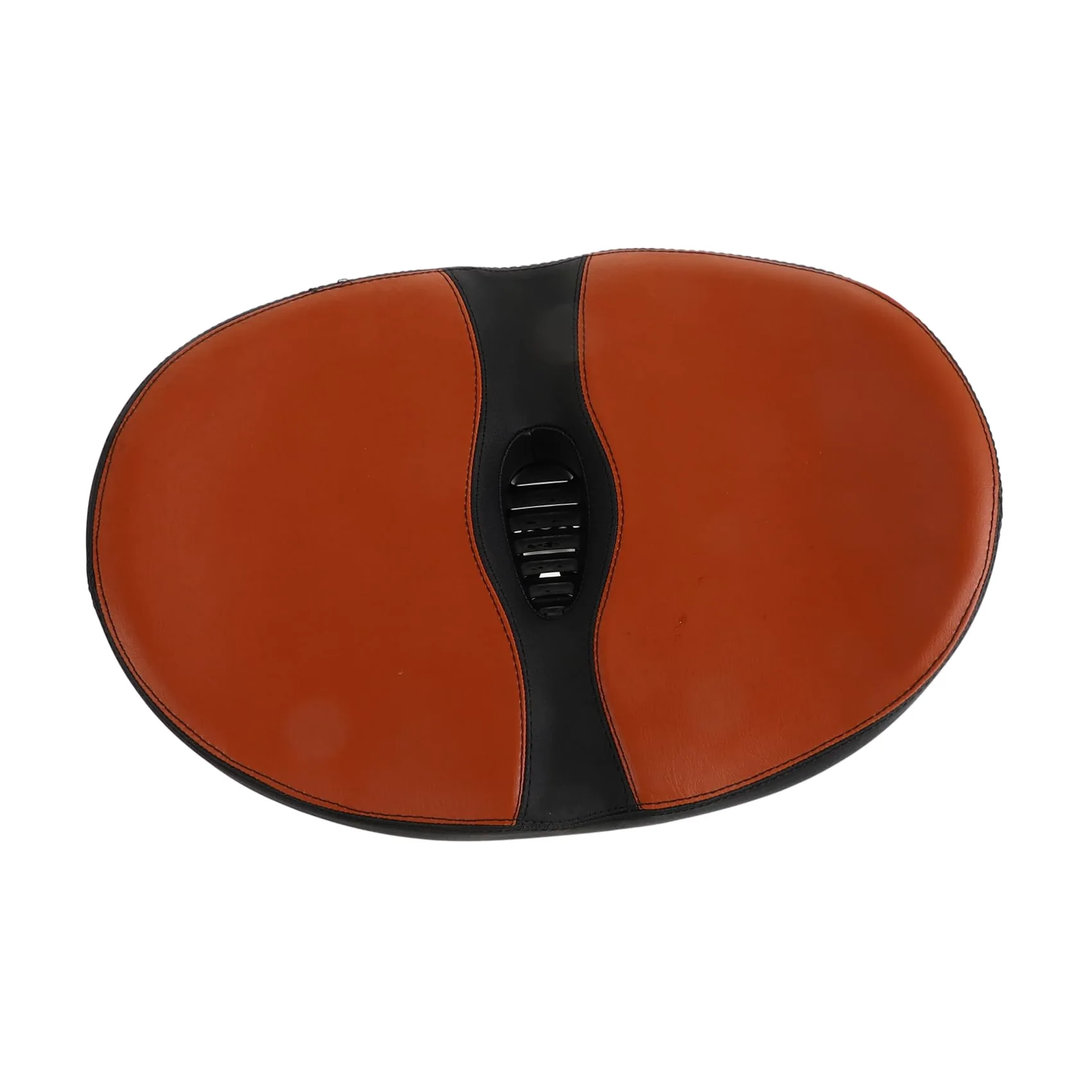 Selle de Vélo sans Nez Rembourrée, Coussin Large Ergonomique | Mousse Polyuréthane Pu, Entretien Facile, de Pression, pour Vélo et Route