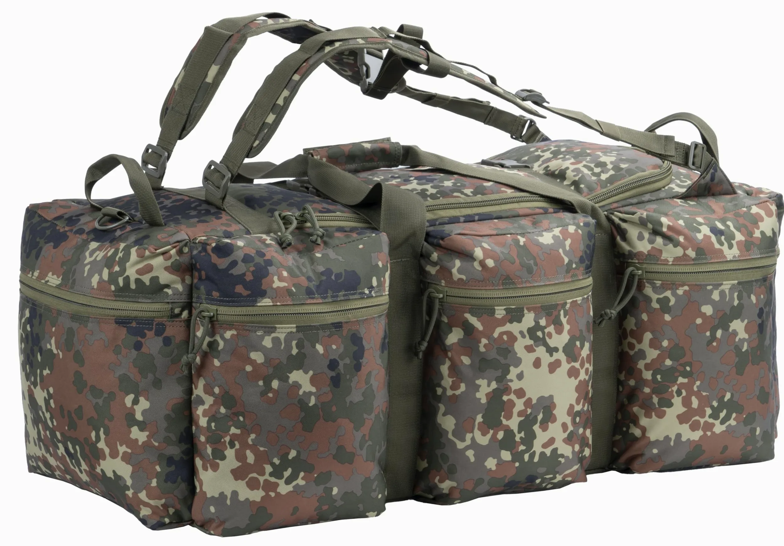 Grand Sac de Voyage Militaire Sac de Marin Style Militaire Sac d'équipement Tactique et de Sport avec, 100L