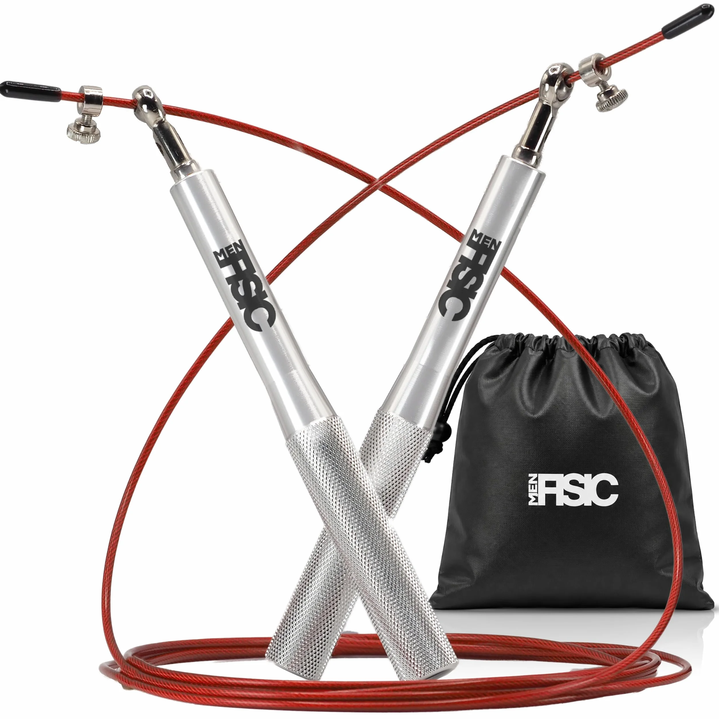 Corde à Sauter Réglable avec Roulements, Sport Fitness Cardio