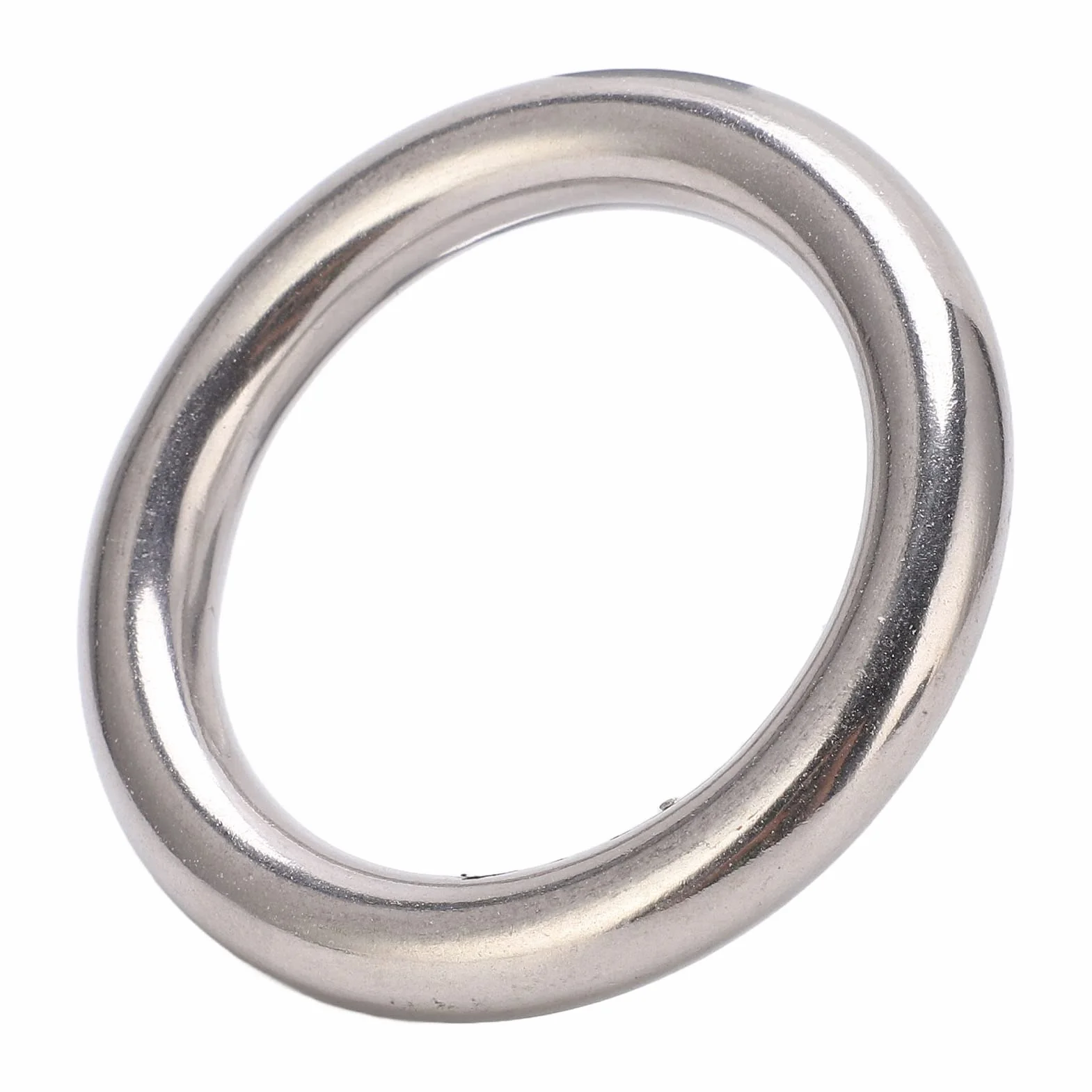Anneaux Métalliques à Haute Résistance en Acier Inoxydable pour la Plongée, Petits Anneaux en Inox (10pcs, 50mm)