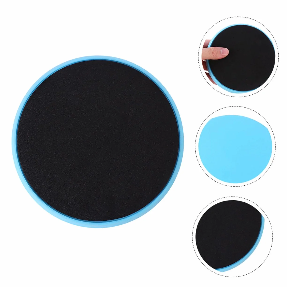 Sosoport Planche Tournante Ballet Bleu Nylon Réduit la Friction Équilibre Yoga