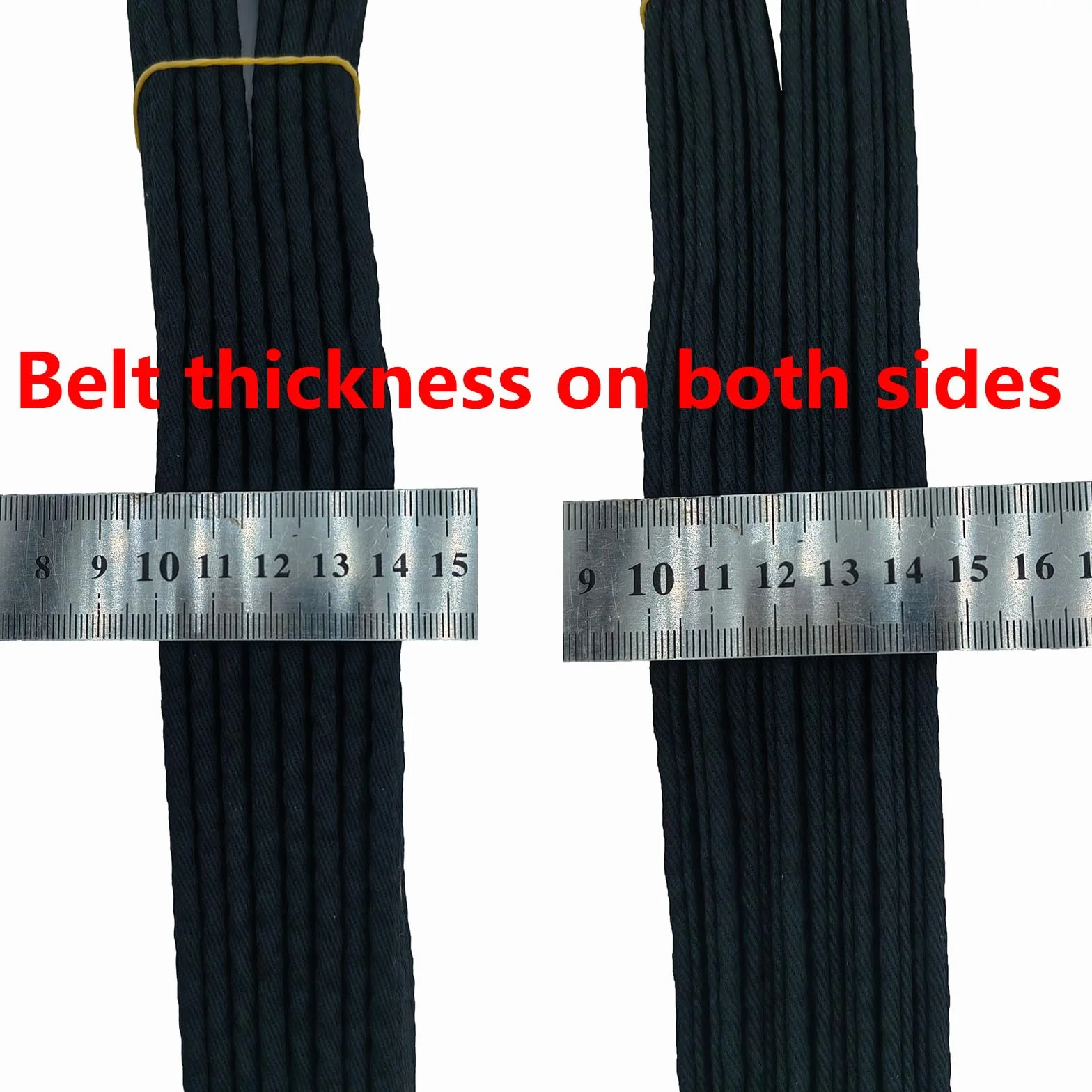 Shito-Ryu Karaté Ceinture noire 4,1 cm large brodé japonaise unisexe