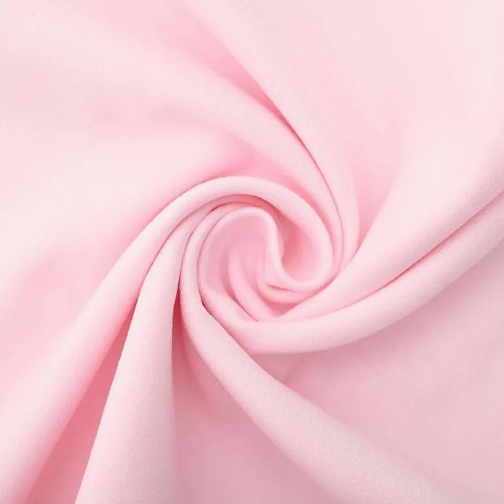 Serviettes de Sport Rose 2 pcs 50 x 30 cm en Polyester et Polyamide absorbantes légères séchage Rapide pour Salle de Sport, Plage, Spa, Sauna, Voyage, Usage intérieur extérieur