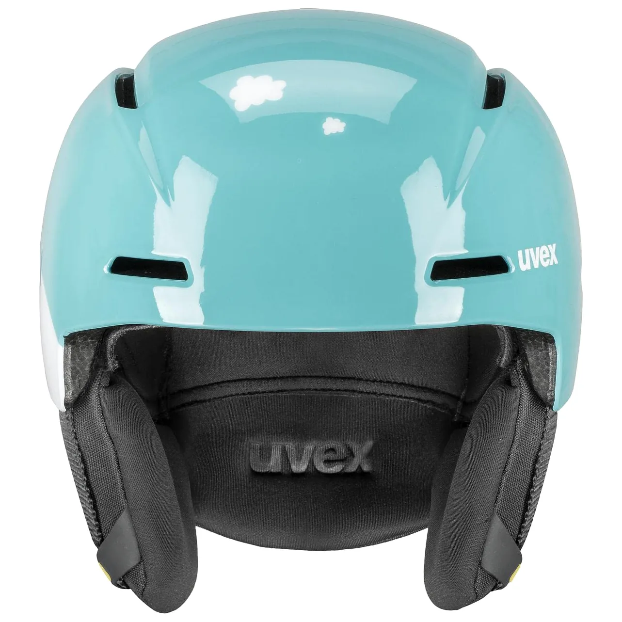 uvex viti, Casque de Ski, Enfant Unisexe, Turquoise Rabbit, 51-55 cm